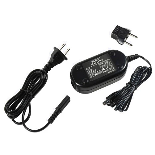HQRP AC Adapter Charger Compatible with JVC Everio GZ-MG130 GZ-MG130U GZ-MG155 GZ-MG155U GZ-MG255 GZ-MG255U GZ-MG330 GZMG330 Digital Camcorder AP-V14U AP-V15U + Euro Plug Adapter