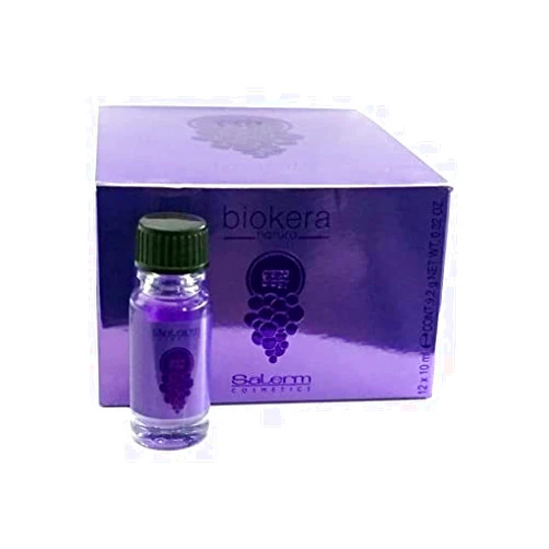 Salerm cosmetics grapeology Natural Oil – Package of 12 x 10 ml – Total: 13.00 ml