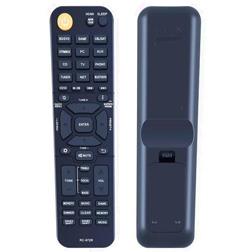 WDZP RC-972R Remote Control Applicable for Onkyo AV Receiver TX-NR797 TX-RZ840 TX-NR696 TX-NR595 TX-NR696-S TX-NR6050 TX-NR6100 TXNR797 TXRZ840 TXNR696 TXNR595 TXNR6050 TXNR6100 Audio Vedio Receivers