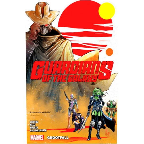 By Jackson Lanzing (Author), Collin Kelly (Author), Kev Walker (Illustrator), Marco Checchetto (Cover Art) & 1 more Guardians Of The Galaxy Vol. 1: Grootfall