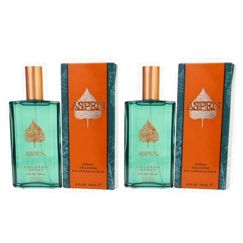 Aspen Pet ASPEN by Coty COLOGNE SPRAY 4 OZ (Package Of 2)