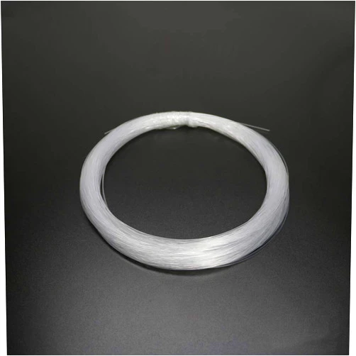 AZIMOM PMMA Plastic End Glow Fiber Optic Cable 0.75mm(0.03in) 100m(328ft)/Roll for Star Sky Ceiling All Kind Led Light Engine Driver Source