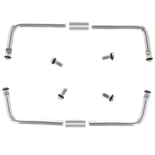 Ewatchparts 1 SET BAR SCREW CONNECTOR COMPATIBLE WITH PANERAI PAM RADIOMIR 183 295 STRAP BAND BRACELET