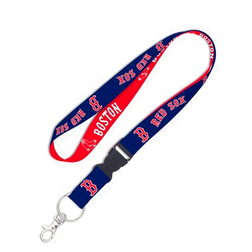 Wincraft MLB Boston Red Sox 37343011 Lanyard with Detachable Buckle, 3/4