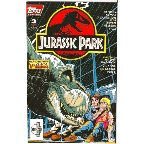 By Walter Simonson (Author) Jurassic Park #3 Official Comics Adaptation July 1993