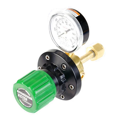 ESAB Victor Technologies 0781-5199 ELC4-125-540R High Capacity Liquid Cylinder Oxygen Regulator, 5-125 psig Delivery Range, CGA 540 Inlet Connection, Rear Entry Inlet