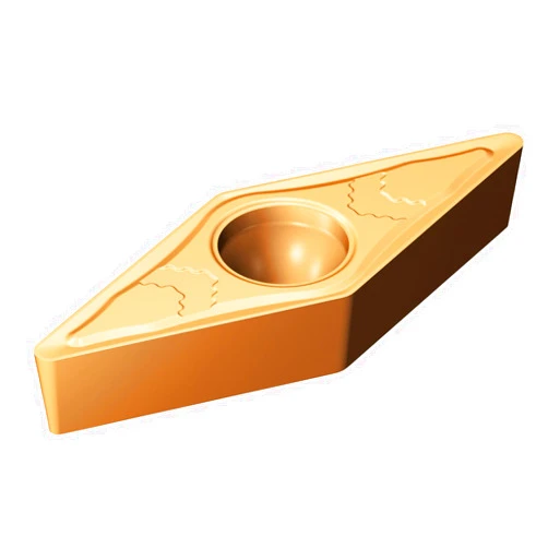 Sandvik Coromant, VBMT 333-SMC 1115, CoroTurn 107 Insert for Turning, Carbide, Diamond 35°, Neutral Cut, 1115 Grade, (Ti,Al) N+(Al,Cr)2O3 (Pack of 10)