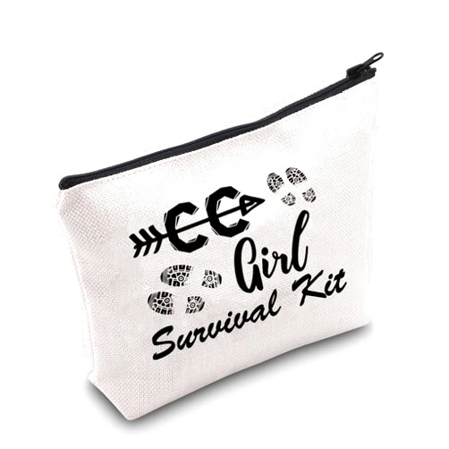 MEIKIUP Country Running Lover Gift Cross Coun try Girl Travel Bag CC Girl Sur vival Kit Track Running First Aid Kit Cross Country Bag (CC Girl Survival Kit)
