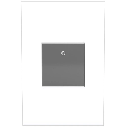Adorne Legrand adorne 15A 1 or 3-Way Paddle Switch (Magnesium Finish), 12-Pack, ASPD1532M4-12PK
