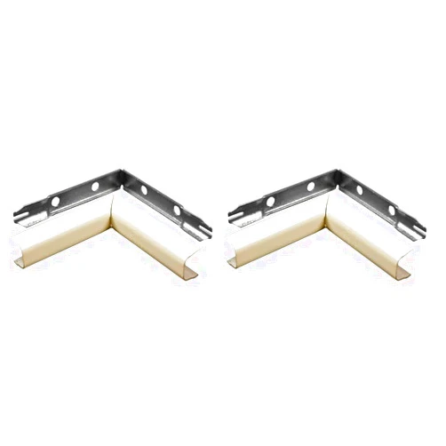 legrand B-7 Metal Raceway Inside Elbow, 1 Count (Pack of 2), Ivory