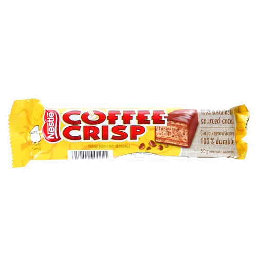 Nestle Coffee Crisp Bar, 1.76-Ounce Bars (Pack of 48)
