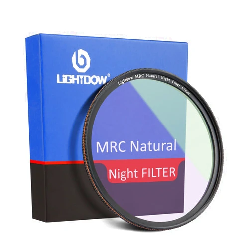 Longer Lightdow 72mm Clear Natural Night Filter, Light Pollution Reduction Filter with 18 Multi Layer Nano Coating/SCHOTT Optical Glass/Ultra Slim Frame/Hydrophobic/Scratch Resistant/Oil Repllen for Sky/Star