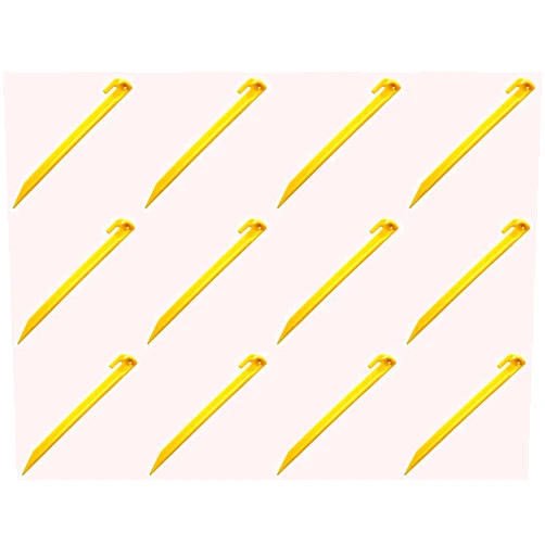 Coghlan's COGHLANS LTD. ABS TENT PEG 12 inches 2 Packs of 6 Pack