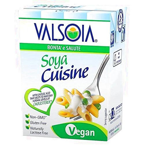 Valsoia Soya Cream - 200ml (6.76fl oz)