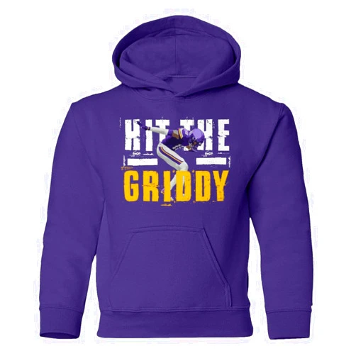 Tutiinca Iconic Dance Hit The Griddy Jefferson Football Fans Youth Hooded Sweatshirt