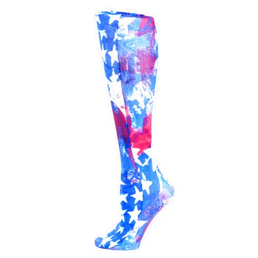 Celeste Stein Therapeutic Compression Socks, Star Gazer, 8-15 mmHg, Mild