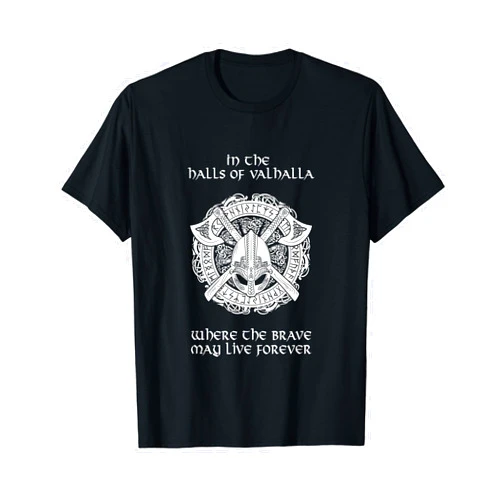 Trek Warrior Viking Prayer - Halls of Valhalla T-Shirt