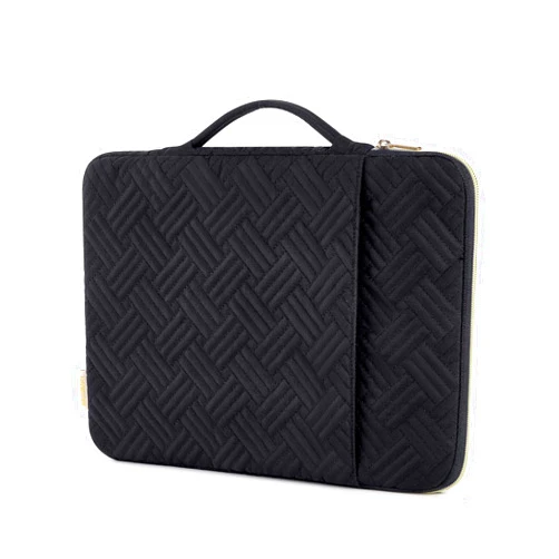 BAGSMART 13.3 inch Laptop Carrying Sleeve Case, Laptop Cover Compatible with 14 Inch MacBook Air Pro, Compatible with 13-13.3 inch HP, Dell, Lenovo,Asus Notebook,Black