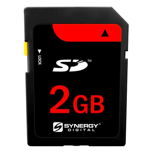 Synergy Digital 2GB SD Camera Memory Card, Compatible with Canon Powershot SD600 Digital Camera Memory Card