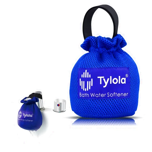Tylola Showers-Hard Water Filter for Bathtub Faucet Spout.Portable Water Softener Removes Heavy Metals Ions-Iron, Lead,Scale.Relieves Dry, Itchy Skin, Eczema and Itchy Scalp. Bath Tech 2000