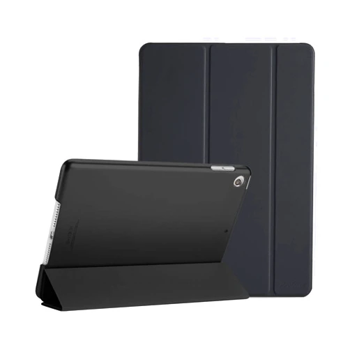 ProCase Smart Case for iPad Mini 5 2019(Model: A2133 A2124 A2126 A2125), Ultra Slim Lightweight Stand Case with Translucent Frosted Back Cover for iPad Mini 5th Gen 7.9 Inch –Black