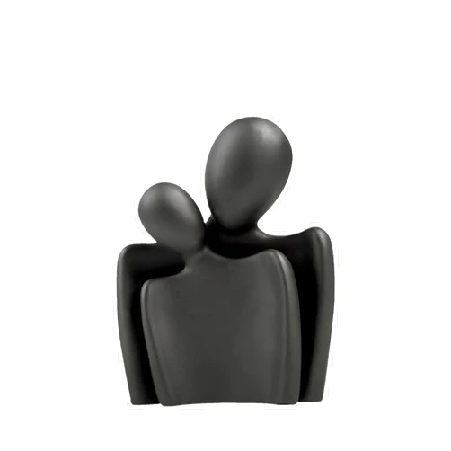 Vomiceak Sculptures Home Decor Lover Statues- 6 Inch, Modern Home Decor Couple Statues，Decorations for Living Room Office Bookshelf Bedroom