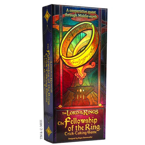 Asmodee The Lord of The Rings The Fellowship of The Ring Trick-Taking Game - A Cooperative Card Adventure! Strategy Game for Kids & Adults, Ages 10+, 1-4 Players, 20 Minute Playtime