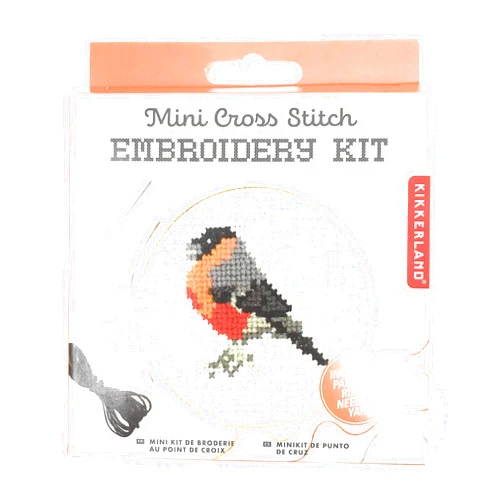 Kikkerland Bird Embroidery Kit, 1 EA