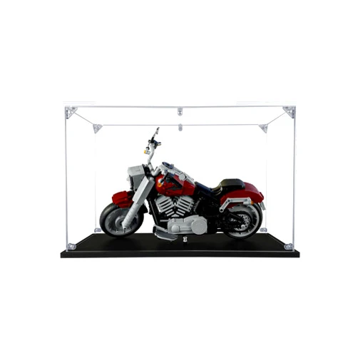 SONGLECTION Acrylic Display Case Compatible for LEGO Fat Boy #10269, Dustproof Display Case (Case Only) (Lego sets are NOT included)