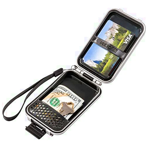 Pelican Color Case Pelican Wallet - G5 Personal Utility RFID Blocking Field Wallet (Silver)