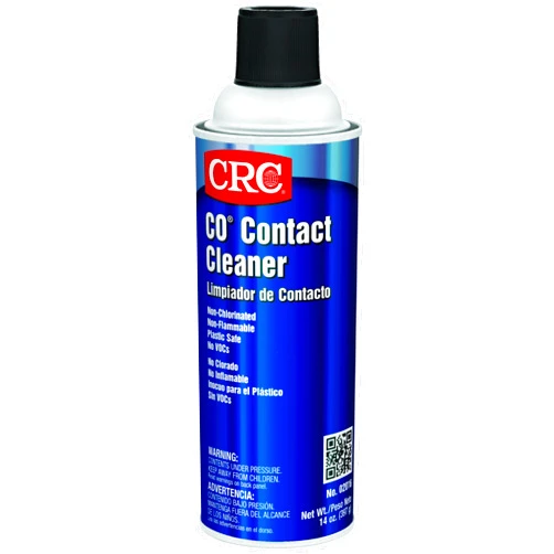 CRC CO Contact Cleaner 02016 – 14 WT OZ, Plastic Safe Electronics Cleaner, Ideal for Sensitive Electronic Equipment