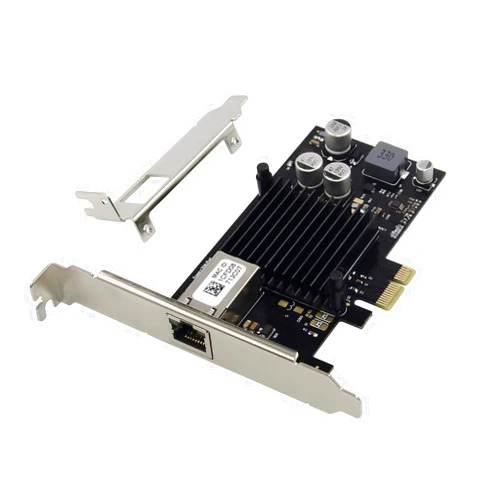 HINYSENO Single Port POE+ 10/100/1000Mbps RJ-45 PCI-Express x1 Gigabit Ethernet Server Network Card 1 Port Network Interface Controller Card for WGI210AT Chipset, Compare to Intel WGI210AT