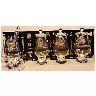 GLENCAIRN Laphroaig Islay Crest Glass Scotch Whisky Tasting Pack