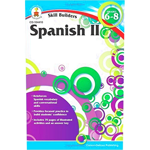 Middle English Edition Spanish II, Grades 6 - 8 (Skill Builders) (2011-01-03)