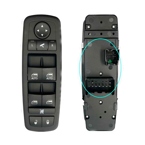 SKCEIDA Driver Side Master Power Window Control Switch for 2012-2015 Chrysler Town & Country/Dodge Grand Caravan/Ram 1500 2500 12 13 14 15, 2015 Ram 3500 68110867AB 68110867AA