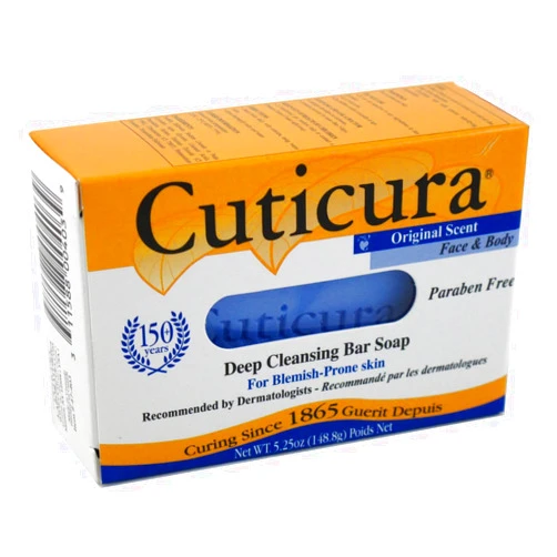 TESTEL Cuticura Original Medicated Soap Bath Size 5.25 Ounce