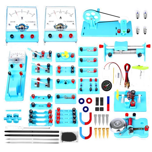 Mysterystone Science Experiment for Kids Electricity and Magnetism Kit for Students Stem Kit Physics Lab Basic Circuit Board Kit for Learning Starter