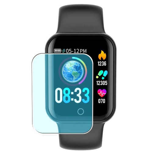 Film for Vicsainteck 1.4 smartwatch [3 Pack] Synvy Anti Blue Light Screen Protector, compatible with Vicsainteck 1.4