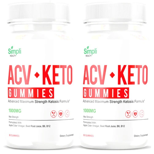 IDEAL PERFORMANCE (2 Pack) Simpli ACV Ketos Gummies Simpli Health Gummies Simplihealth Gummies Simply Acc (120 Gummies)