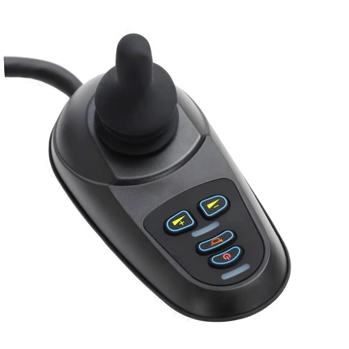 Oiveinya Wheelchair Joystick Controller,24V DC Brushed Motor Electric Mobility Wheelchairs Accessory Electric Wheel Chair Joystick Controller Replacement Joystick Controller with Brake