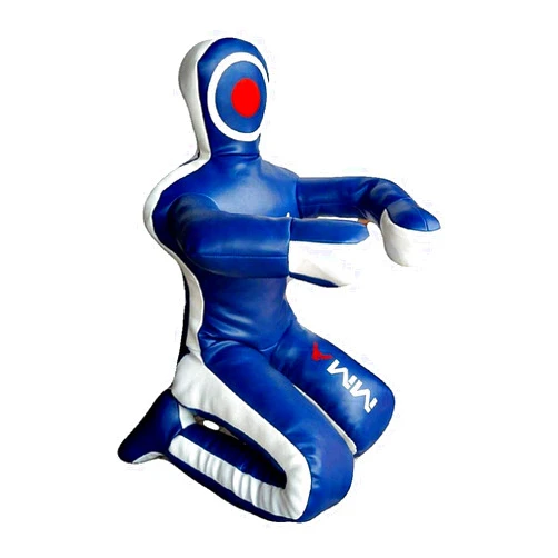 Bestzo MMA Martial Arts Brazilian Grappling Dummy Jiu Jitsu Punching Bag Sitting Position-Unfilled Hands on Front