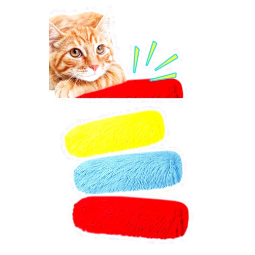 Culacos Cat Kicker Toy - 3 Pcs Interactive Catnip Toys for Indoor Cats - Durable and Entertaining Cat Chew Toy