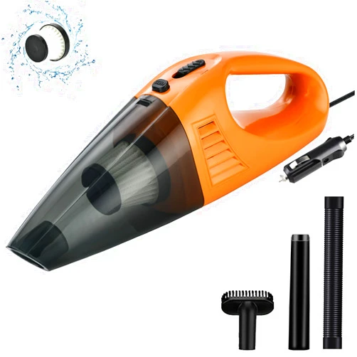 Vanleonet Handheld Car Vacuum Cleaner,Portable Handheld Car Vacuum Cleaner Lightweight,DC 12V High Power Small Hand held Vacuum Cleaner with Multi Accessories, Dust Busters for Car