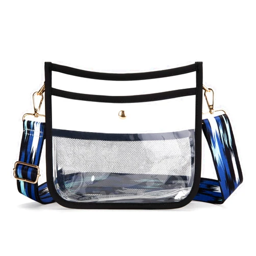 Montana West Clear Crossbody Bag for Women Clear Bag for Stadium Events Trendy Travel Shoulder Purse Handbags
