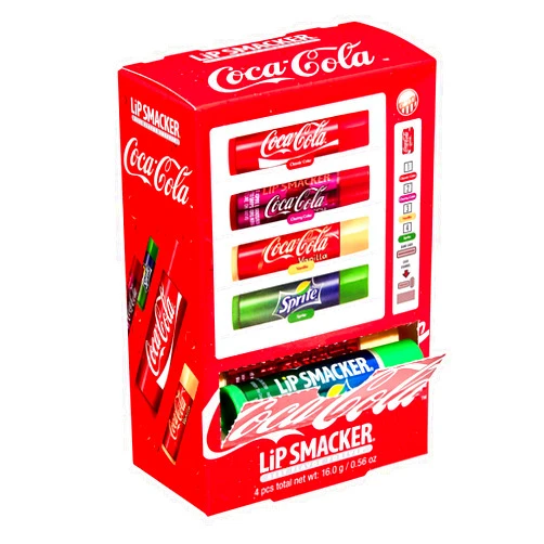 Lip Smacker Coca Cola Collection, lip balm made for kids - Coca Cola Lip Balm Vending Machine