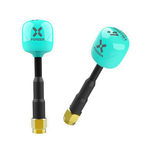 ACROTOR 2pcs FPV Antenna Foxeer Lollipop 4 Plus 2.6dBi 5.8GHz RHCP TX RX for FPV Racing Drone SMA