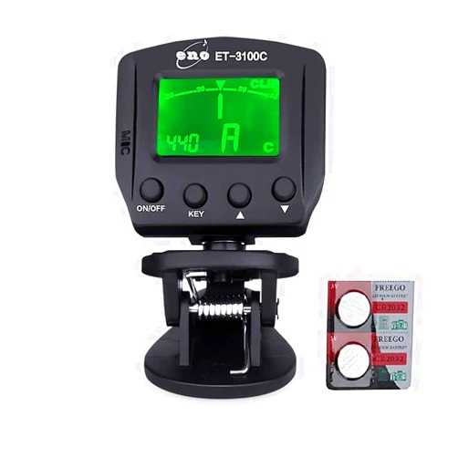 ENO MUSIC 17 Keys Thumb Piano Tuner Clip on Chromatic Tuner Kalimba Tuner