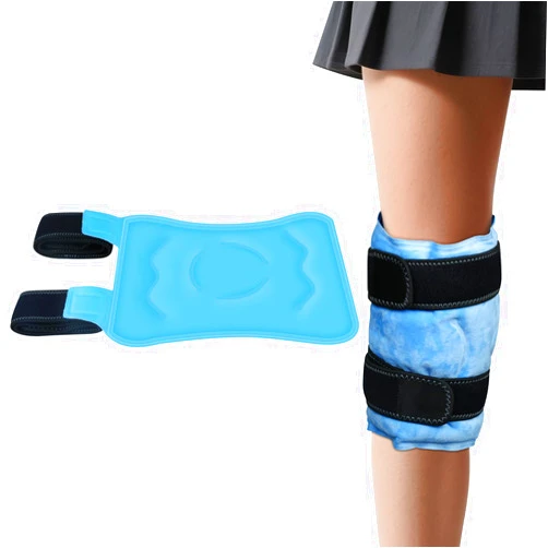 Sohveta Ice Pack for Knee Pain Relief – Reusable Knee Ice Pack Wrap with Strap, Leakproof Gel Cold Compress for Injuries, Surgery, Arthritis, Meniscus Tear, ACL, Shoulder & Leg Swelling