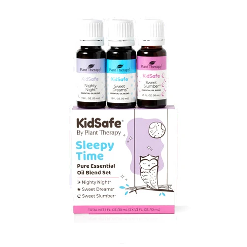 Plant Therapy Sleepy Time KidSafe Essential Oil Blends Set 100% Pure, Undiluted, Therapeutic Grade