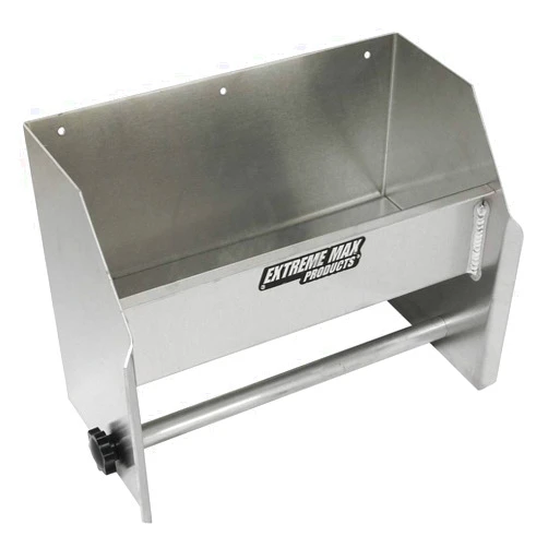 Extreme Max 5001.6035 Aluminum Hand Cleaning Station Organizer for Enclosed Race Trailer, Shop, Garage, Storage